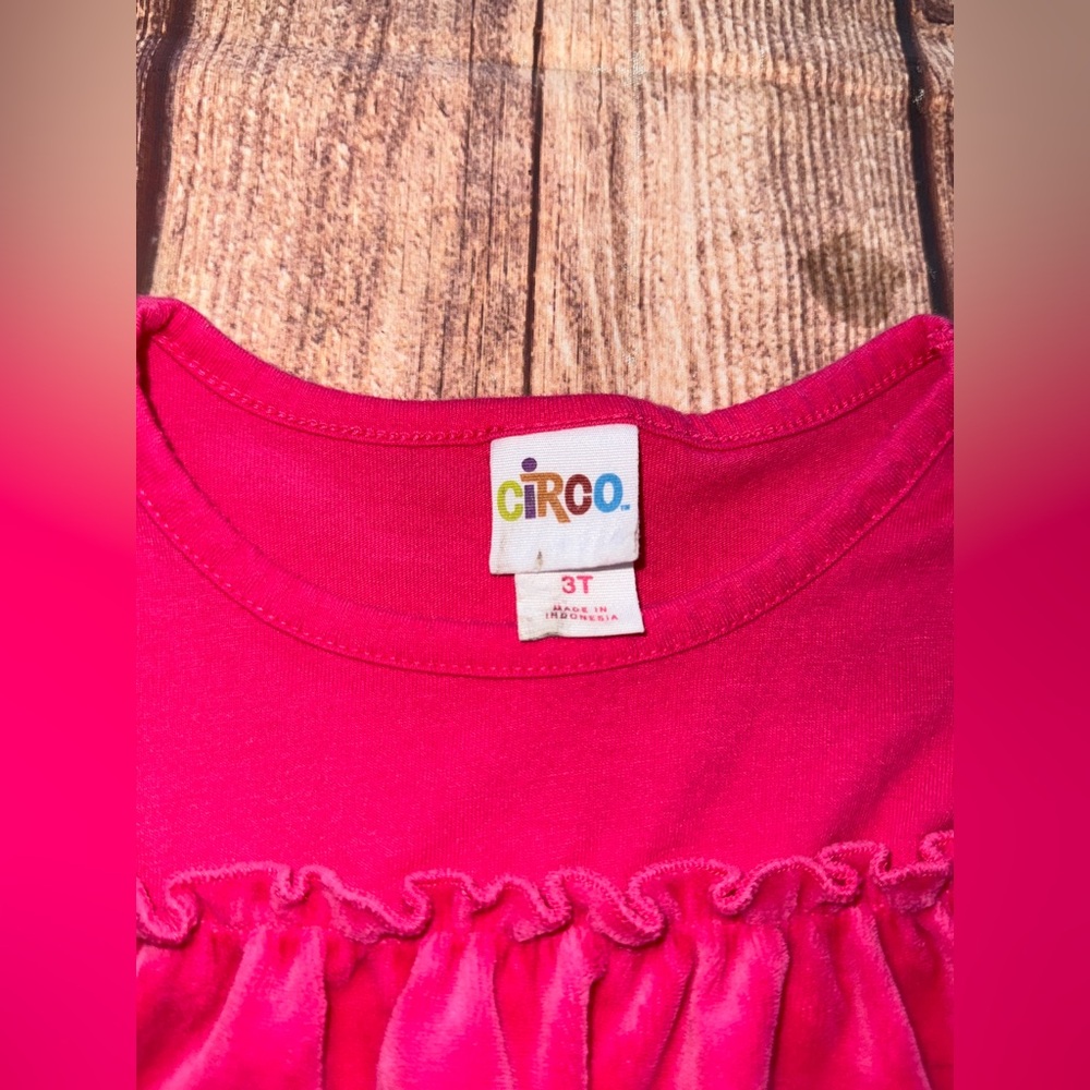 Circo Fuchsia Ruffle Dress - Picture 2 of 3